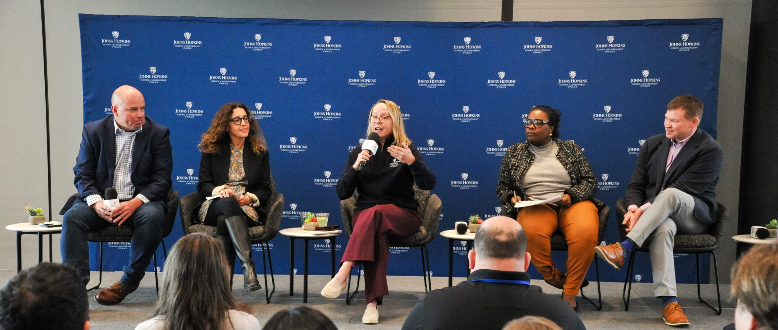 A panel of SGP Center leaders